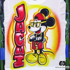 a mickey mouse t - shirt with the word jalapeno on it