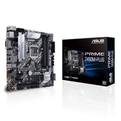 the asus prime z9m - plus motherboard with its box