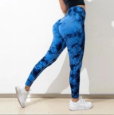 SEAMLESS, PERFECT FITTING BUTT LIFT LEGGINGS FOR WOMEN; AMAZING, TIKTOK😍🤩 High Waist Seamless Activewear For Workout, Blue Seamless Workout Leggings, Casual Seamless Gym Leggings, Casual Seamless Training Leggings, Blue Seamless Yoga Pants For Gym, Casual Seamless Leggings For Training, High Stretch Seamless Gym Leggings, High Stretch Seamless Leggings For Gym, Stretch Blue Bottoms In Seamless Fabric