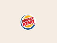 burger king logo on a white background