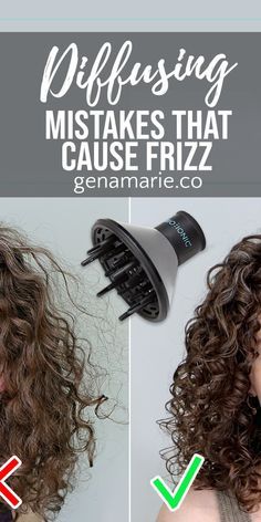 Kręcony Bob, Frizzy Curls, Fine Curly Hair, Curly Hair Care Routine, Hair Diffuser, Frizz Free Curls, Natural Curls Hairstyles, Curly Girl Method, Wavy Curly Hair