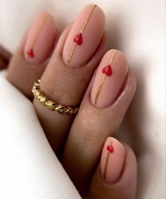 Fancy Nails, Dope Nails, Valentine's Day Nails, Valentines Nails, Perfect Nails, Love Nails, Nude Nails, Nail Manicure