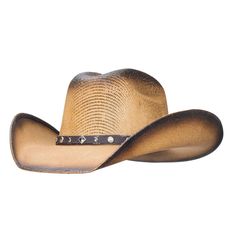 Gone Country Hats Kid's Hats One Size  fits 6-1/2 to 6-7/8 Buckaroo Brown - Straw Canvas Buckaroo Hats, Kids Cowboy Hats, Brown Cowboy Hat, Country Hats, Hero Black, Flat Brim Hat, Western Hats, Black Felt, Brown Canvas