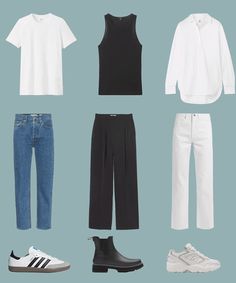 https://www.refinery29.com/images/10327772.gif?crop=5%3A6 White Capsule Wardrobe, Black Capsule Wardrobe, Jeans Outfit For Work, Ultimate Capsule Wardrobe, Capsule Dressing, Repurposed Decor, Urban Zen, Classy Yet Trendy, Acrylic Furniture