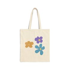 This 100% cotton bag comes in one size - 15" x 16"- perfect for everyday wear. While the canvas material will show off your designs in great colors, it's durable and will last for years. The bag features 20" handles (made from the same canvas), making it easy to carry even with a week's worth of shopping. .: 100% cotton canvas .: Heavy fabric (12 oz/yd² (406.9 g/m .: Sewn-in label Trendy Beige Cotton Bags, Cotton Canvas Shoulder Bag For Shopping, Trendy Cotton Tote Shoulder Bag, Trendy Cotton Canvas Shopping Bag, Cotton Tote Shoulder Bag, Multicolor Cotton Bags For Everyday Use, Trendy Cotton Canvas Shoulder Bag, Casual Multicolor Cotton Canvas Bag, Everyday Multicolor Cotton Bag