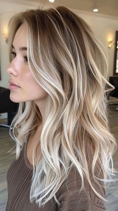 Your Dear Girl - low lights for blonde hair Fall Blonde Hair Color, Fall Blonde Hair, Platinum Blonde Hair Color, Balayage Hair Blonde