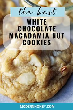 the best white chocolate macadama nut cookies