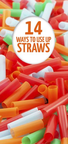 Preschool Crafts With Straws, Recycled Straw Crafts, Recycled Crafts Adults, Crafts Using Plastic Straws, Plastic Tubes Ideas, Crafts With Staples