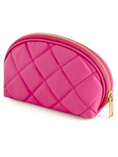 Say “Bonjour!” to your new favorite accessory, Shiraleah’s Mademoiselle Zip Pouch. Made from trendy quilted PU in a vibrant pink color, this compact, crescent-shaped cosmetic bag is ideal to carry all your odds and ends in style. The Mademoiselle Zip Pouch is made in the same style as the Mademoiselle Wristlet, Card Case, and Camera Bag which can be combined to form one magnifique collection. Pair with other items from Shiraleah to complete your look! Shiraleah is a trend-driven lifestyle brand Crescent Shape, Odds And Ends, Same Style, Zip Pouch, Lifestyle Brand, Lifestyle Brands, Card Case, Crescent, Cosmetic Bag