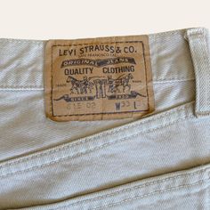 Vintage 90s Levi's Cream Straight Leg Denim Jeans CONDITION: Excellent Vintage Condition FABRIC: 100% Cotton SIZE: UK size S FLAT LAY MEASURES: /Waist 16in /Rise 12in /Hips 19.5in /Inseam 32.5in POSTING from Lithuania with trackable priority shipping Any questions, please message :) Creme Jeans, Bright Color Pallets, Cream Jeans, Men Cream, Straight Leg Denim, Levi's Jeans, Lithuania, Levis Jeans, Quality Clothing