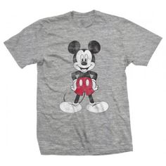 Disney Mickey Mouse Pose Unisex T-Shirt Mickey Mouse Shirt, Mickey Halloween, Disney Designs, Disney T, Grey T Shirt, Disney Diy, Disney Tshirts, High Quality T Shirts, Disney Mickey Mouse