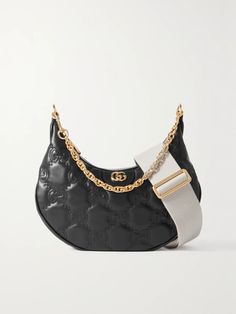 Shop GUCCI GG small matelassé leather shoulder bag, Explore the latest GUCCI women's collection today on NET A PORTER Chic Gucci Textured Leather Shoulder Bag, Gucci Quilted Leather Shoulder Bag, Gucci Quilted Formal Shoulder Bag, Designer Gucci Quilted Bags, Luxury Quilted Gucci Bag, Formal Quilted Gucci Bag, Designer Gucci Textured Leather Shoulder Bag, Trendy Gucci Shoulder Bag With Detachable Strap, Luxury Gucci Textured Leather Shoulder Bag