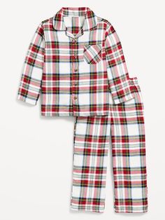 Unisex Printed Pajama Set for Toddler & Baby | Old Navy Christmas Traditional, Matching Pajama, Family Pajama Sets, Flannel Pajama Sets, Christmas Pajama Set, Gary Oldman, Plaid Pajamas, Matching Family Pajamas, Family Christmas Pajamas