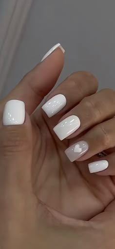 Acrylic Nails Almond Shape, White Manicure, Different Nail Designs, Cute Toe Nails, Almond Acrylic Nails, Soft Nails, Nail Tattoo, Star Nails, Neutral Nails