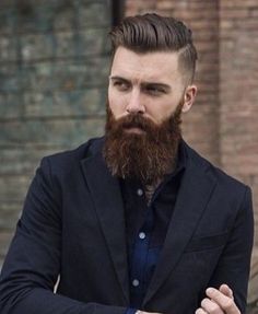 Barba Hipster, Bearded Gentleman, Well Groomed Beard, Man With A Beard, Thick Beard, Beard Growth Oil, Epic Beard, Classy Hairstyles, Beard Hairstyle