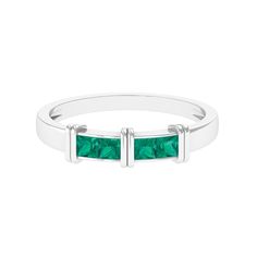 Product Details Achieve a stylish and eye-catching appearance with this exquisite Emerald Band Ring. Adorned with Princess Cut Emerald gemstones set in a Channel Setting, this ring for women is crafted with high-quality metal to enhance its brilliance. Whether its for a special occasion or to celebrate a May birthday, this Green Emerald Band Ring is a perfect choice. Its trendy design and vibrant gemstones make it a captivating piece that adds a touch of elegance to any outfit. Product Informati Emerald Band Ring, Emerald Band, May Birthday, Emerald Gemstone, 18k Yellow Gold Ring, Princess Cut, Yellow Gold Rings, Band Rings, Emerald