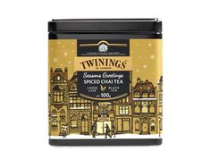 twinings merry christmas english breakfast tea canister