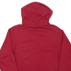 Item is in good used condition. >Size: M >Armpit To Armpit: 21" >Armpit To Cuff: 23" >Collar To Hem: 24" Red Cotton Hoodie With Adjustable Hood, Red Cotton Hoodie, Red Cotton Hoodie With Double-lined Hood, Red Cotton Sweatshirt With Adjustable Hood, Red Cotton Sweatshirt With Double-lined Hood, University Red Cotton Hoodie, University Red Cotton Hooded Sweatshirt, University Red Cotton Hoodie For Streetwear, University Hoodie