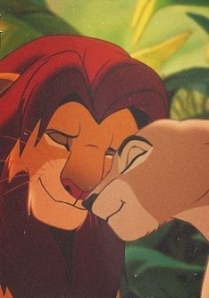 the lion king and simba face to face