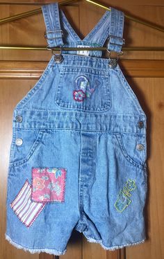 Vintage Baby Girl Outfits, Polly Flinders Dresses, Vintage Toddler Dress, Denim Shortalls, Outfits 2000s, Vintage Girls Dresses, Vintage Baby Girl, Circle Dress