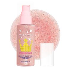 PRICES MAY VARY. Go for the Glow: This water-based illuminator instantly enhances the skin with light-reflecting pearls for a natural-looking glow without the greasiness. Refreshing Ingredients: Look and feel radiant because this illuminating body glow is formulated with rose water and chamomile extract. Champagne-Scented: This liquid illuminator is lightly scented with champagne fragrance so that every day feels like a celebration. Pampered Collection: As part of the Pampered Collection, this p Manifesting Beauty, Liquid Illuminator, Body Glow, Wild Makeup, Luxurious Skincare, Bday List, Healthy Lips, Wet And Wild