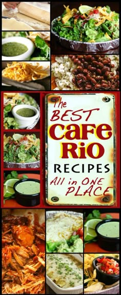 the best cafe rio recipes all in one place