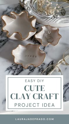 the easy diy cute clay craft project idea