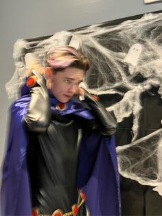 Gay Halloween Costumes, Raven Costume, Raven Cosplay, Couple Cosplay, Hot Halloween Outfits, Guy Fits, Superhero Cosplay