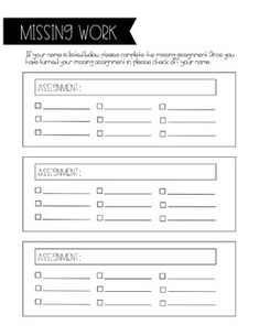 the missing work worksheet is shown in black and white, with an arrow above it