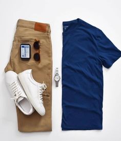 Mens Casual Outfits Summer, Men Stylish Dress, Slim Denim, Smart Casual Outfit