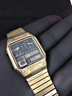 Title;Orginal Citizen 30-5022 Ana/Digi Temp/ Quartz Vintage Japan Watch / GN-4-S JAPAN Very good condition/ Vintage old quality custom watch Vintage 1980s Original Citizen Watch  ✔️ Water Resistance: Not Water Resistant ✔️ Model: citizen main digi ✔️ Department: Men ✔️ Style: Sport ✔️ Case Color: Gold ✔️ Case Material: Gold Filled ✔️ Movement: Quartz ✔️ Band Material: Gold Filled ✔️ Type: Wristwatch ✔️ Band Color: Gold ✔️ Brand: Citizen   Citizen 30-50422 Main/Digi Temp is an old product in very Old Watches Vintage, 1980s Bands, Model Citizen, Citizen Watch, Old Watches, Style Sport, Watch Vintage, Vintage Japan, Custom Watch