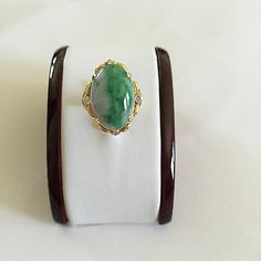 Pinterest Handmade Oval Emerald Ring, Afghan Fashion, Emerald Ring Gold, Emerald Wedding, Eternity Band Ring, Jade Ring, Gold Band Ring, Natural Jade, Women Ring