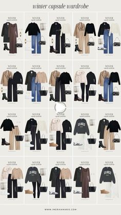 Hello guys , follow me i post womens outfit everyday ...... Winter Outfits Uggs, Winter Travel Capsule Wardrobe, Outfits Uggs, Everyday Outfits Winter, Capsule Wardrobe Winter, Winter Outfits 2024, Fits Winter, Looks Adidas, Capsule Wardrobe Casual