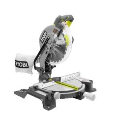 a miter saw on a white background