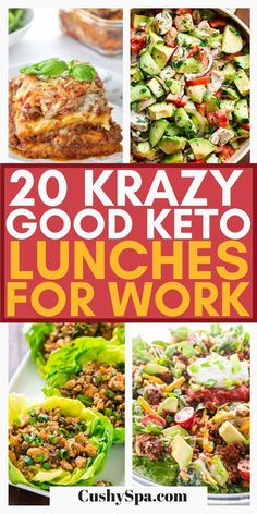 20 easy and healthy lunches for work