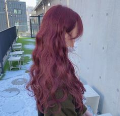 Light Plum Hair Color, Milky Pink Hair Color, Plum Pink Hair, Plum Peekaboo Hair, Raspberry Color Hair, Light Magenta Hair, Dark Purple Pink Hair, Light Plum Hair, Red Lavender Hair