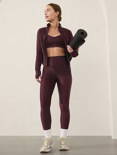 Elation Ultra High Rise Sheen Legging | Athleta Athleta Leggings Outfit, Photoshoot Studio, Athleta Leggings, Well Dressed Women, Bra Dress, Studio Room, Outfits With Leggings, Well Dressed, Girls Shopping