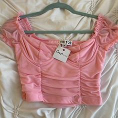 Neve Worn Before!! Tic Toc, Cute Preppy Outfits, Preppy Outfits, Lookbook, Womens Tops, Crop Tops, Pink, Women Shopping, Clothes