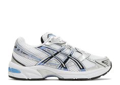 Wmns Gel 1130 'White Periwinkle Blue' - ASICS - 1202A164 105 - white/periwinkle blue | Flight Club Blue Asics, 2000s Shoes, White Periwinkle, Bape Shoes, Shark Skin, Diy Sneakers, Trendy Shoes Sneakers, Pretty Shoes Sneakers, Flight Club