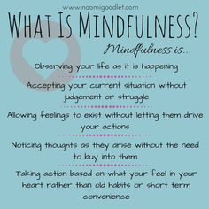 What Is Mindfulness, Now Quotes, Mindfulness Activities, Mindfulness Meditation, Mindful Living, Inner Peace, The Words, Positive Thinking, Mantra