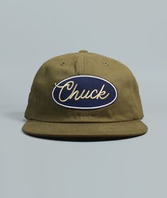 Meet Chuck. His likes include long walks along Charleston's Battery AND being your new favorite hat. Our "Chuck" Brushed Snapback features a perfectly worn in feel, front and back woven patch details, and adjustable plastic snapback closure.Made from washed 100% cotton twill fabric Adjustable plastic snapback closure Charleston Style, Retro Hats, Folly Beach, Beach Hat, Embroidered Hats, Kids Hats, Cotton Twill Fabric, Kids Sweatshirt, Tee Shop