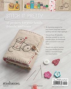 the cover of stitch it pretty