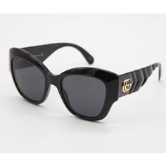 New Sunglasses Gucci Model: Gg0808s 001 53-20-145 Condition: New Frame Color: Black Lens Color: Black Frame Material: Acetate, Plastic Size: 53-20-145 Made In Italy Item Included: Authentic Eyewear, Certificate Of Authentic, Original Case, Cloth, Bag Next Business Day Shipping Brand New With Full Package Authentic Eyewear With Certificate Gucci Cat Eye Polarized Sunglasses For Evening, Trendy Gucci Cat Eye Sunglasses With Tinted Lenses, Trendy Gucci Sunglasses With Mirrored Lenses, Trendy Gucci Cat Eye Sunglasses With Uva Protection, Sunglasses Gucci, Chic Gucci Sunglasses With Uv Protection, Trendy Gucci Cat Eye Sunglasses With Gradient Lenses, Chic Gucci Shield Sunglasses With Polarized Lenses, Trendy Gucci Evening Sunglasses