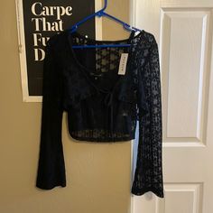 New With Tags Black Lace Cami/Cardigan Set. Size Extra Small. Super Cute, The Sleeves Are Just Too Long On Me And I Couldn’t Make It Work . Long Sleeve Tops For Winter Date Night, Winter Long Sleeve Tops For Date Night, Long Sleeve Tops For Date Night In Winter, Spring Cardigan For Night Out With Long Sleeves, Spring Long Sleeve Cardigan For Night Out, Chic Open Front Top For Night Out, Black Open Front Top For Fall, Open Front Tops For Night Out In Fall, Black Fitted Open Front Top