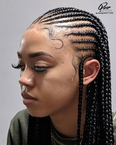 Braided Lines Hairstyles African, Braided Lines Hairstyles, Lines Hairstyles African, Lines Hairstyles, Braided Lines, Classy Hair, Braids With Beads