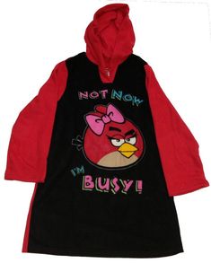 Find Angry Birds Pajama Red Black Hooded Sleep Top Size 14 Hoodie Pj Sleep Shirt on eBay in the category Clothing, Shoes & Accessories>Kids>Girls>Girls' Clothing (Sizes 4 & Up)>Sleepwear. Hooded Cotton Sleepwear For Winter, Hooded Cotton Winter Sleepwear, Cozy Hooded Hoodie For Sleepover, Red Fleece Hoodie For Loungewear, Red Hooded Sweatshirt For Loungewear, Hooded Sleepwear For Fall, Casual Hooded Sleepwear For Sleepovers, Casual Hooded Sleepwear For Fall, Black Cotton Sleepwear For Winter