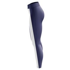 These teepypro exclusive leggings are crafted from a premium polyester and spandex blend, making them perfect for moments when both style and functionality matter. Our extra-soft microfiber fabric with advanced stretch makes these a pleasure to wear for all occasions. 92% polyester, 8% spandex Four-way stretch Squat proof Elastic waistband Microfiber yarn Unisex Snug Fit Elastane Leggings For Training, White Micro-elastic Sporty Leggings, White Micro-elastic Elastane Leggings, Sporty Leggings For Sports Events, Sporty Stretch Leggings For Sports Events, Sporty Navy Leggings For Yoga, Navy Stretch Workout Leggings, Navy Stretch Leggings For Gym, Sporty Moisture-wicking Leggings For Sports Events