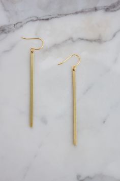 1 new message Minimalist Long Drop Brass Jewelry, Classic Brass Jewelry With Ear Wire, Minimalist Brass Linear Earrings With Long Drop, Gold Rectangular Linear Earrings For Everyday, Minimalist Brass Linear Long Drop Earrings, Minimalist Bronze Metal Jewelry, Minimalist Brass Earrings With Ear Wire, Minimalist Brass Drop Earrings, Everyday Long Drop Brass Linear Earrings