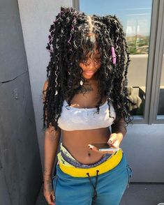 Long Hair With Sides Shaved, Y2k Hairstyles Braids, Unique Hairstyles For Black Women, Y2k Braids, Fav Hairstyles, Artsy Photography, Y2k Hairstyles, Goddess Braids Hairstyles