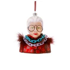 Iris Apfel Ornament 4" Hanukkah Bush, Cody Foster, Different Holidays, Deck The Halls, Felt Ornaments, Holiday Decor Christmas, American Design, Favorite Holiday